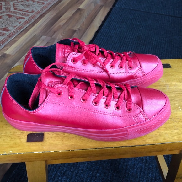 Converse leather LowTop Mens sz10 Women’s sz12